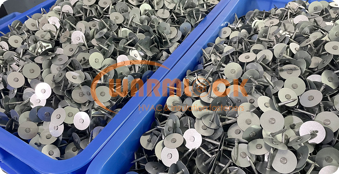 Flat Top Duct Liner Weld Pins