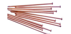 Mild Steel CD Weld Pins Plated With Copper